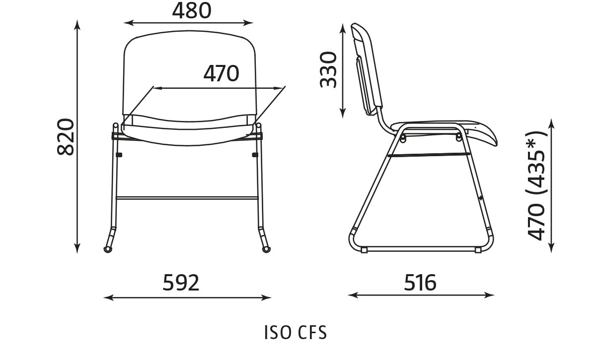 Główna galeria - Krzesło konferencyjne ISO CFS (2)