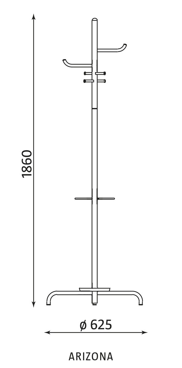 Główna galeria - Wieszak ARIZONA (2)