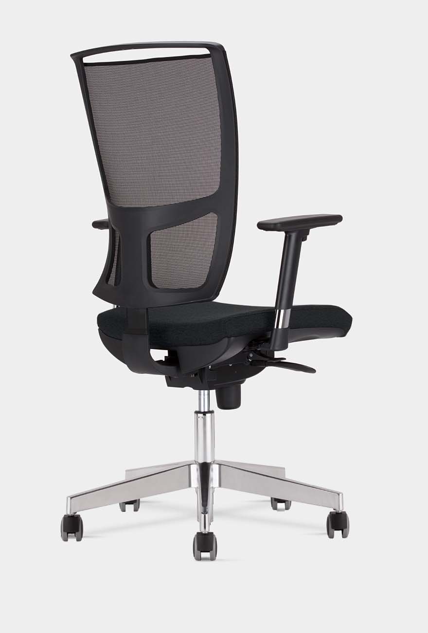 Główna galeria - Krzesło Obrotowe For All Nowy Styl - Majencia CZARNE (5)