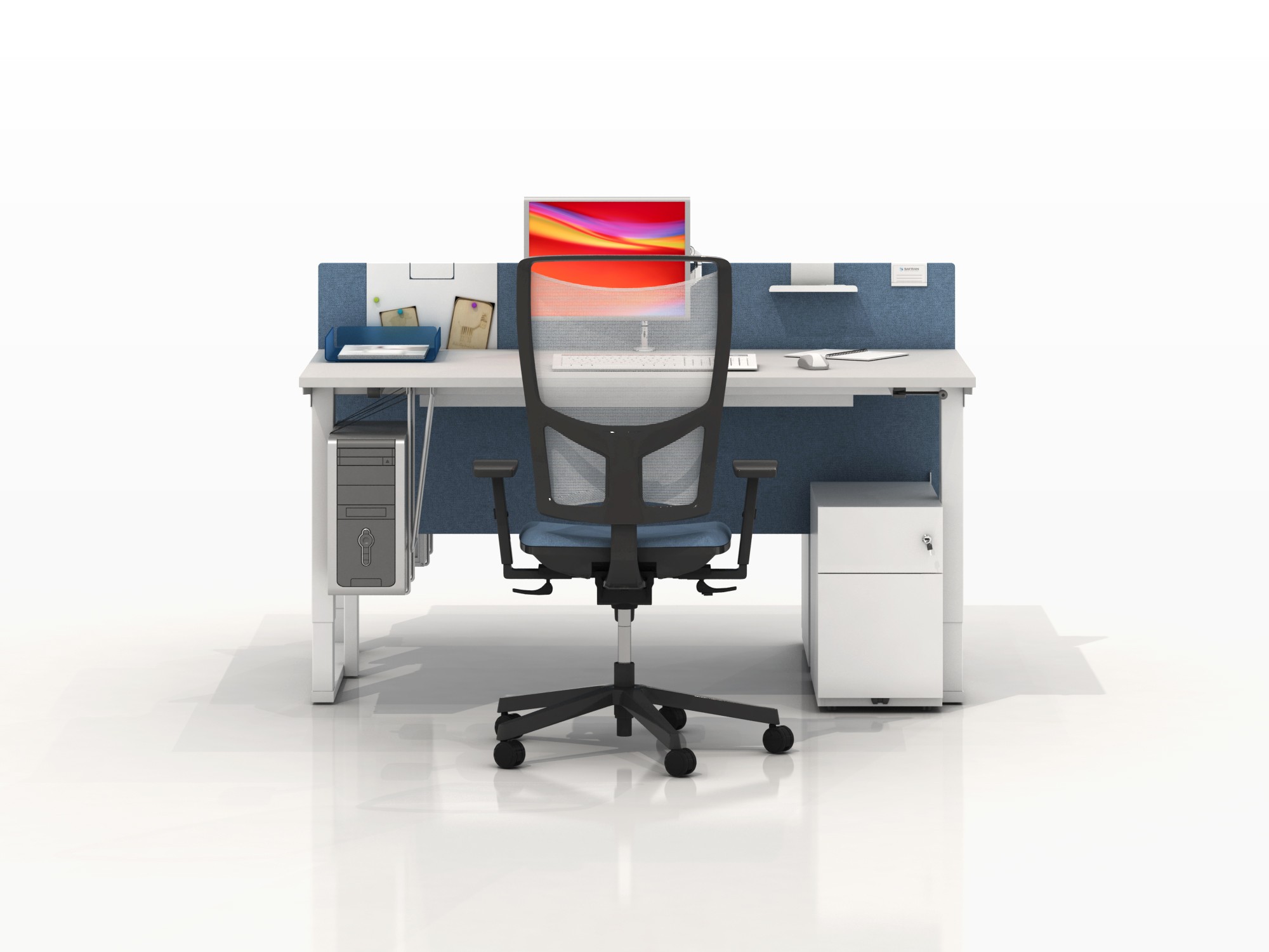 Główna galeria - Krzesło Obrotowe For All Nowy Styl - Majencia CZARNE (3)