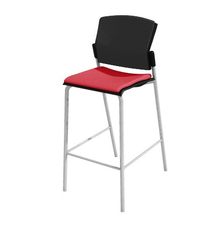 Krzesło barowe / HOKER WIKIDO Nowy Styl - Majencia