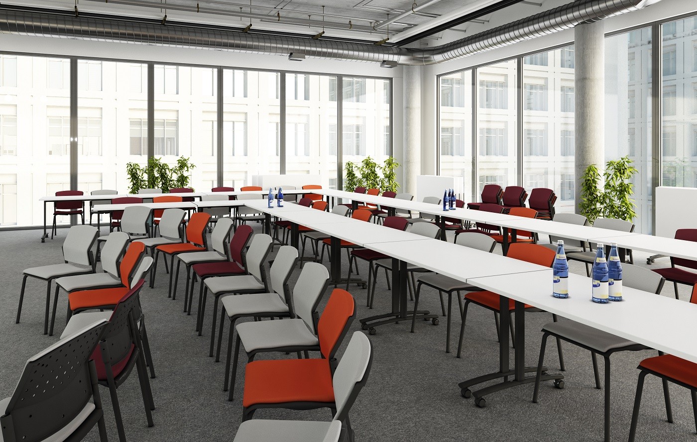 Główna galeria - Krzesło konferencyjne WIKIDO Nowy Styl - Majencia Szare (4)