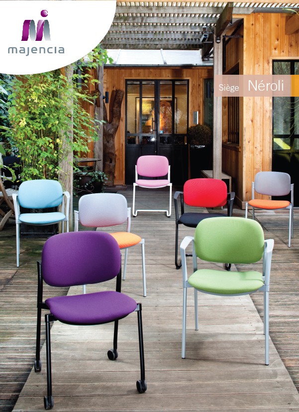 Główna galeria - Krzesło konferencyjne NEROLI Nowy Styl - Majencia Czarne (3)