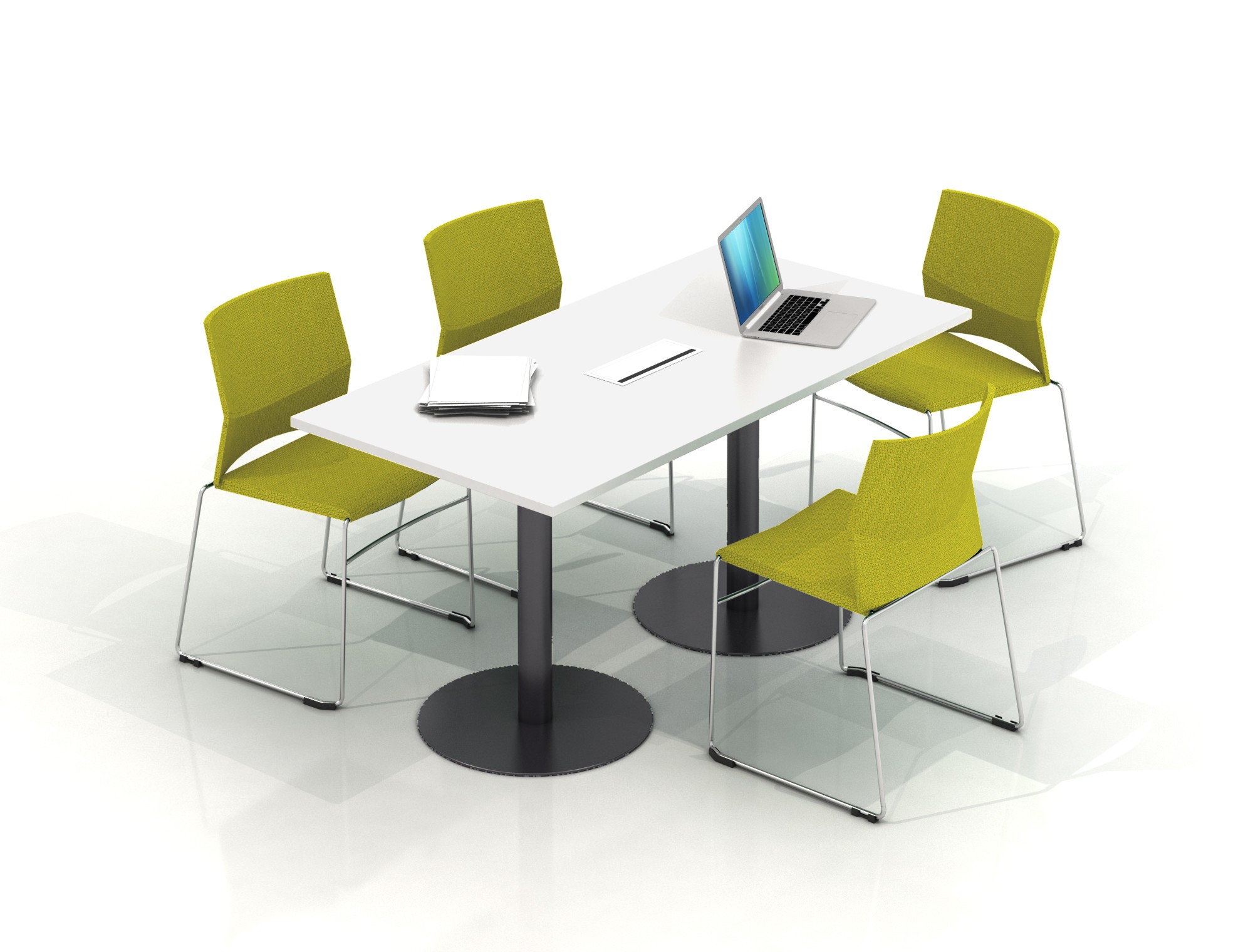 Główna galeria - Krzesło konferencyjne LINE Nowy Styl - Majencia Fioletowe (4)