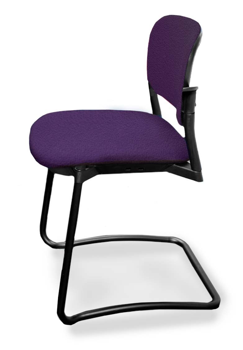 Główna galeria - Krzesło konferencyjne NEROLI Nowy Styl - Majencia Fioletowe Płoza (4)