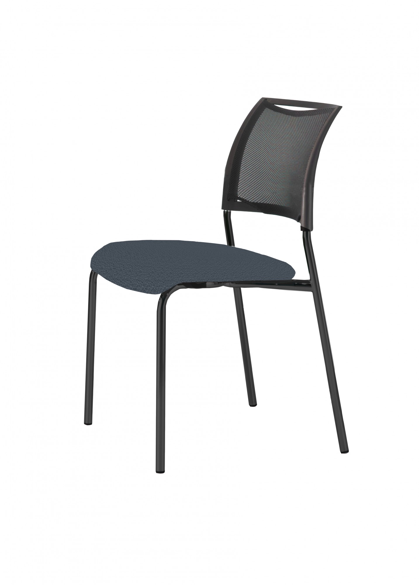 Główna galeria - Krzesło konferencyjne SOYA Nowy Styl - Majencia Szare Oparcie siatka (2)