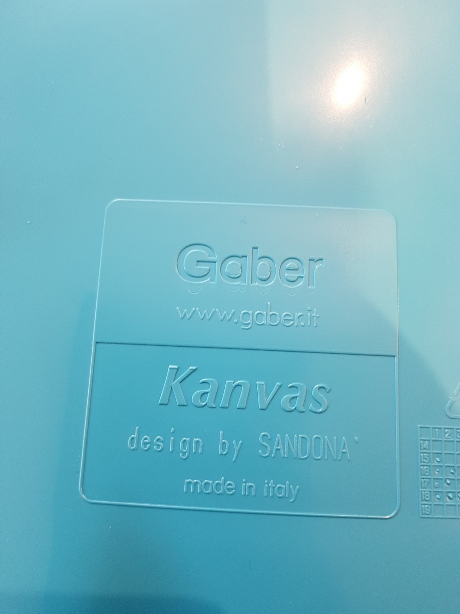 Główna galeria - Krzesło kawiarniane KANVAS NA firmy GABER - Made in ITALY - Niebieskie (7)