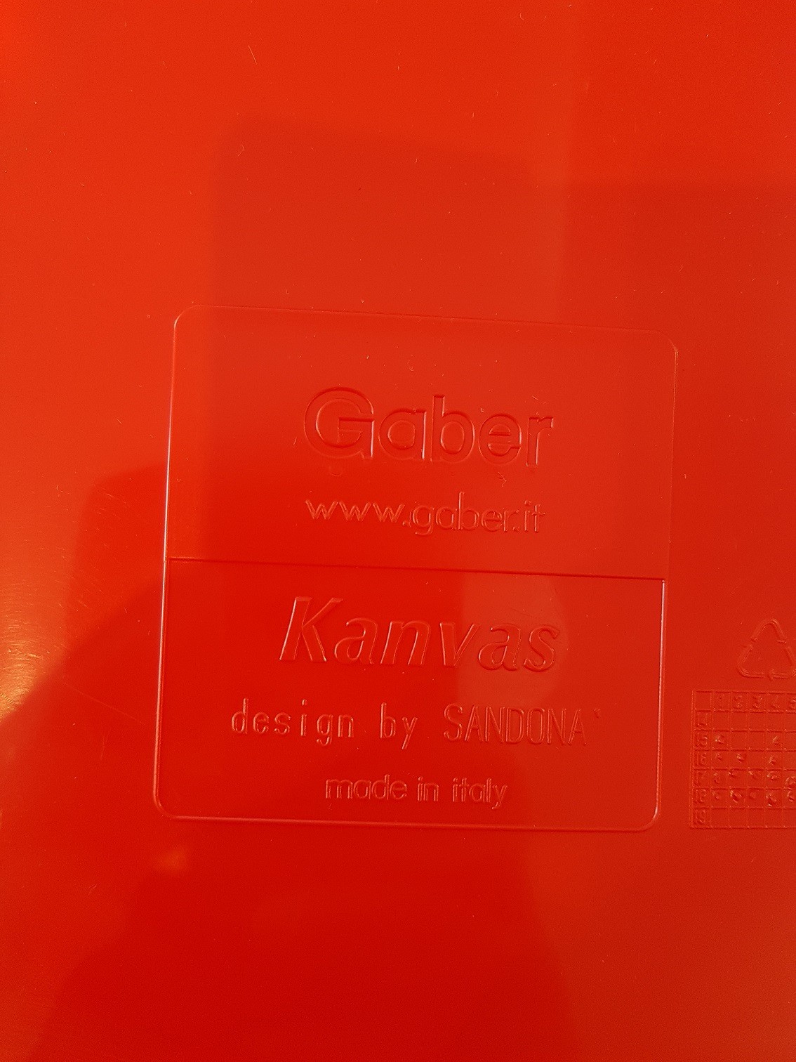 Główna galeria - Krzesło kawiarniane KANVAS NA firmy GABER - Made in ITALY - Czerwone (18)