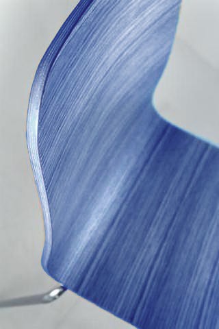 Główna galeria - Krzesło barowe / HOKER BEBO SL 78 firmy SOFTLINE 1979 - Made in ITALY - Niebieski (3)