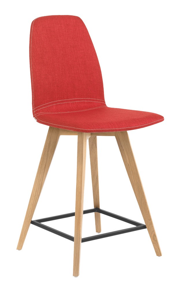 Główna galeria - Krzesło barowe / HOKER MOOD 11 firmy MOBITEC - Pomarańczowe (2)