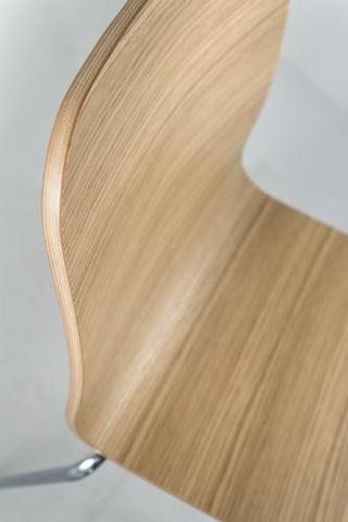 Główna galeria - Krzesło barowe / HOKER BEBO SL 78 firmy SOFTLINE 1979 - Made in ITALY - Dąb Naturalny (3)