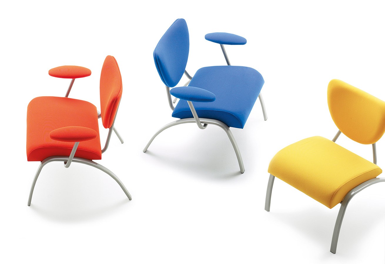 Główna galeria - Krzesło do poczekalni AINHOA firmy SOKOA - Made in FRANCE (2)