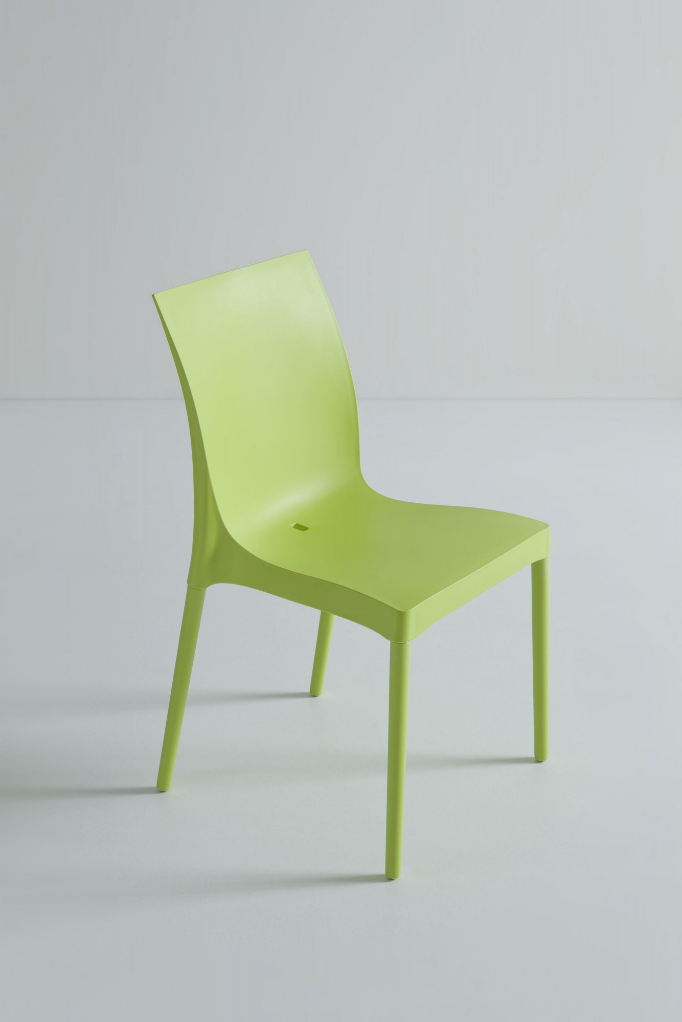 Główna galeria - Krzesło ogrodowe, kawiarniane, cateringowe GABER - IRIS - MADE IN ITALY - Zielone (5)