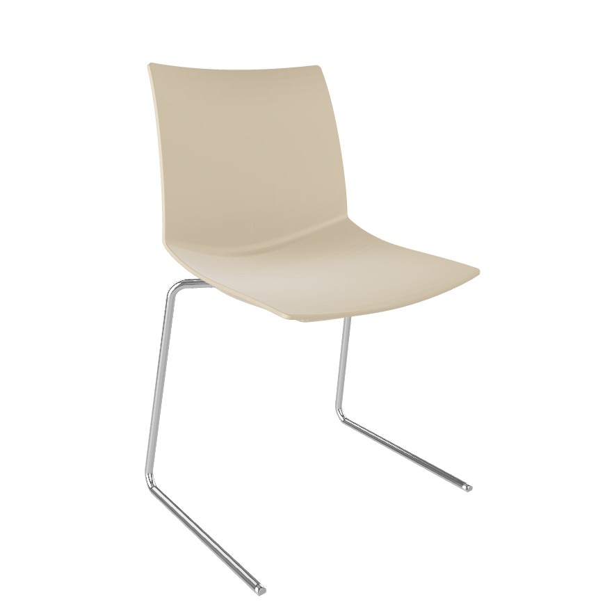 Główna galeria - Krzesło kawiarniane KANVAS Z firmy GABER - Made in ITALY - Kolor Piaskowy (3)