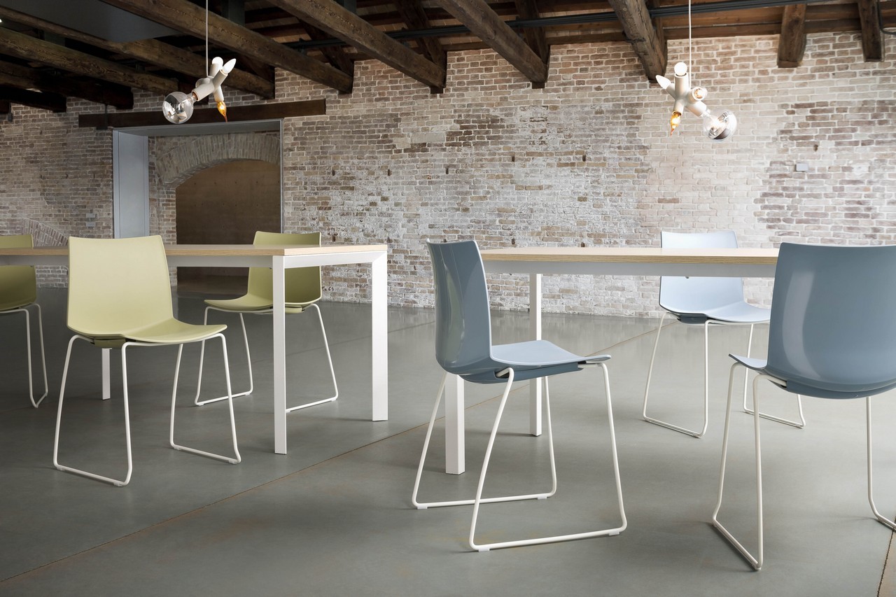 Główna galeria - Krzesło kawiarniane KANVAS Z firmy GABER - Made in ITALY - Kolor Piaskowy (7)