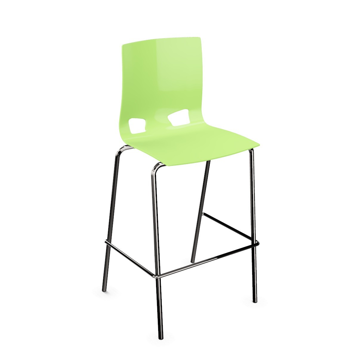 Krzesło barowe / HOKER FONDO PP - Nowy STYL - Zielony