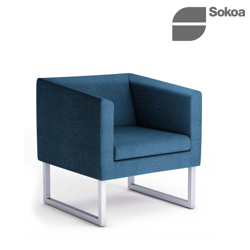 Główna galeria - Fotel PUNTA firmy SOKOA - Made in France - Czarny (4)