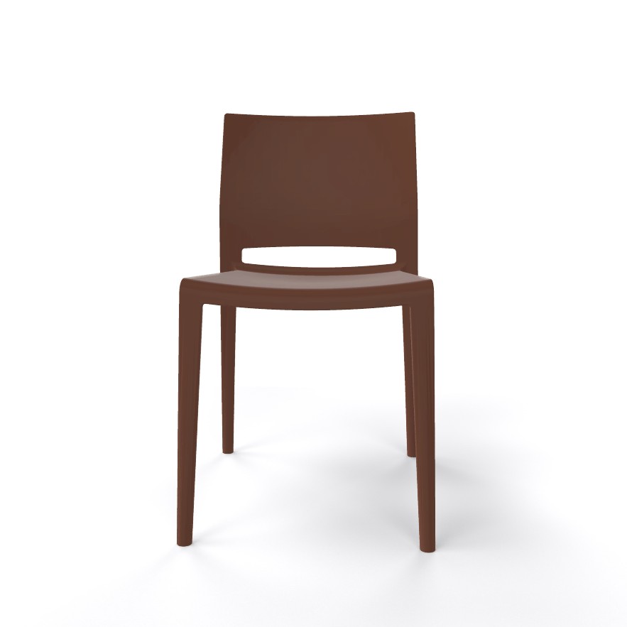 Główna galeria - Krzesło ogrodowe, kawiarniane, cateringowe GABER - BAKHITA k. Brązowy (7)