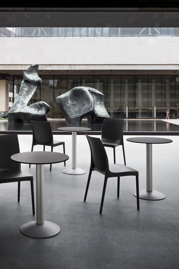 Główna galeria - Krzesło ogrodowe, kawiarniane, cateringowe GABER - IRIS - Pomarańczowe (5)