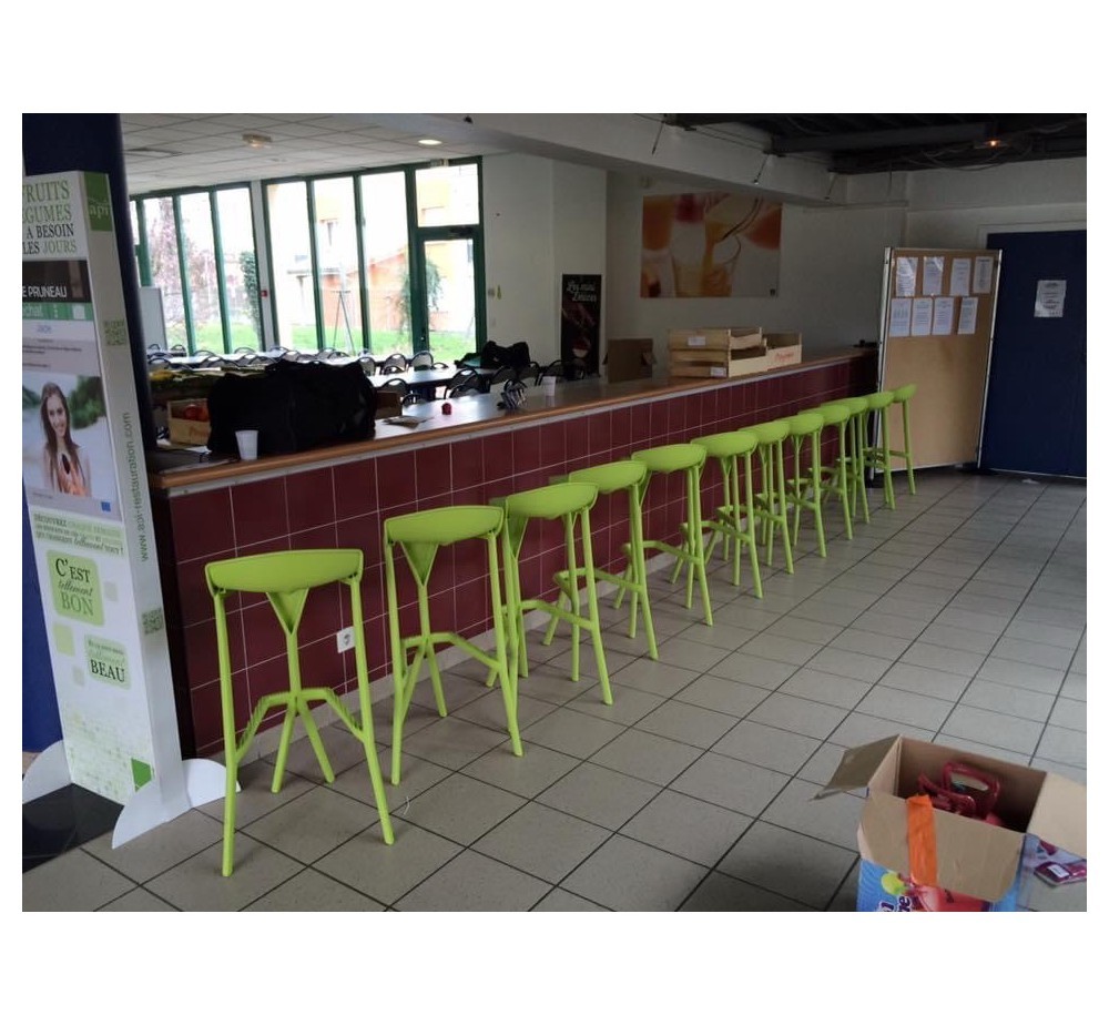 Główna galeria - Krzesło barowe / HOKER SHIVER firmy GABER - Zielony (2)