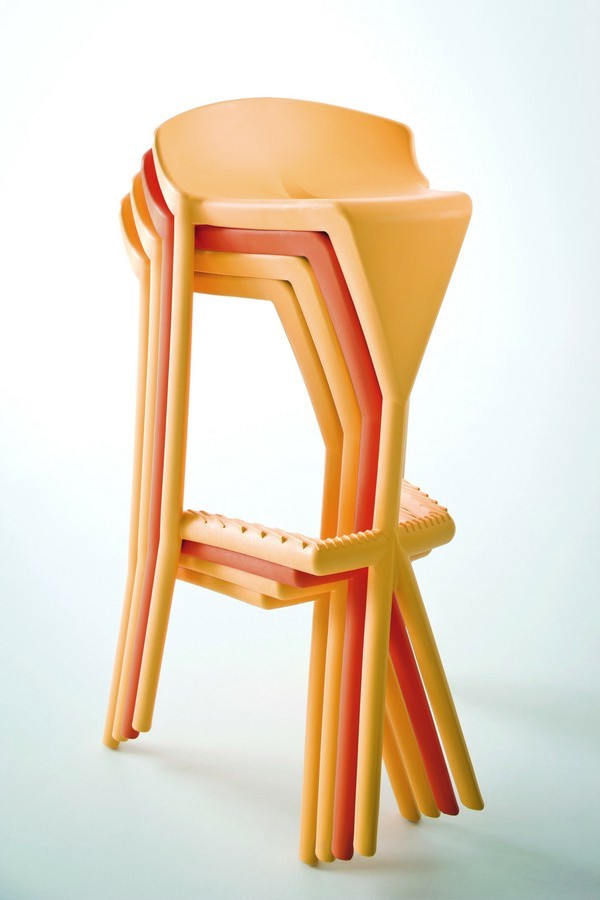 Główna galeria - Krzesło barowe / HOKER SHIVER firmy GABER - Zielony (5)