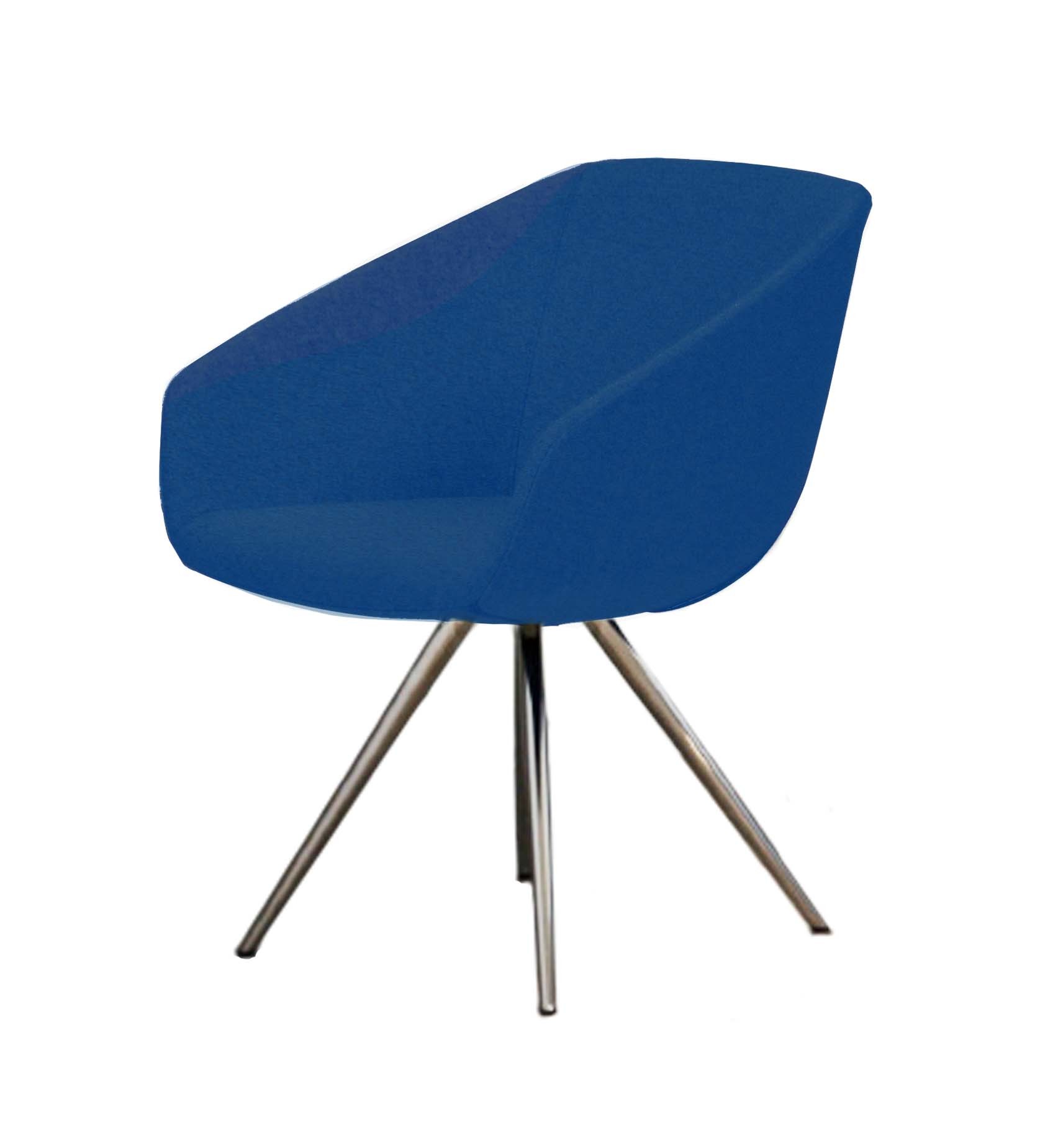 FOTEL LOTUS Nowy Styl - Majencia - Niebieskie