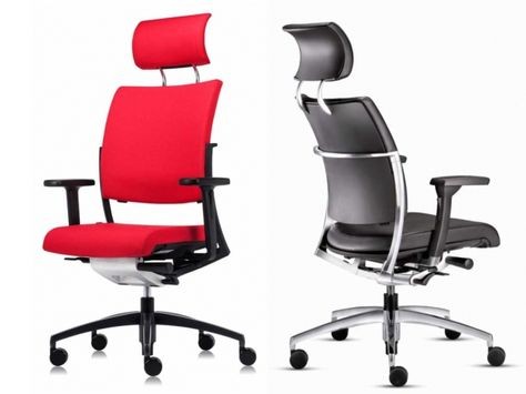 Krzesło obrotowe SITAG WORLD - Czerwone