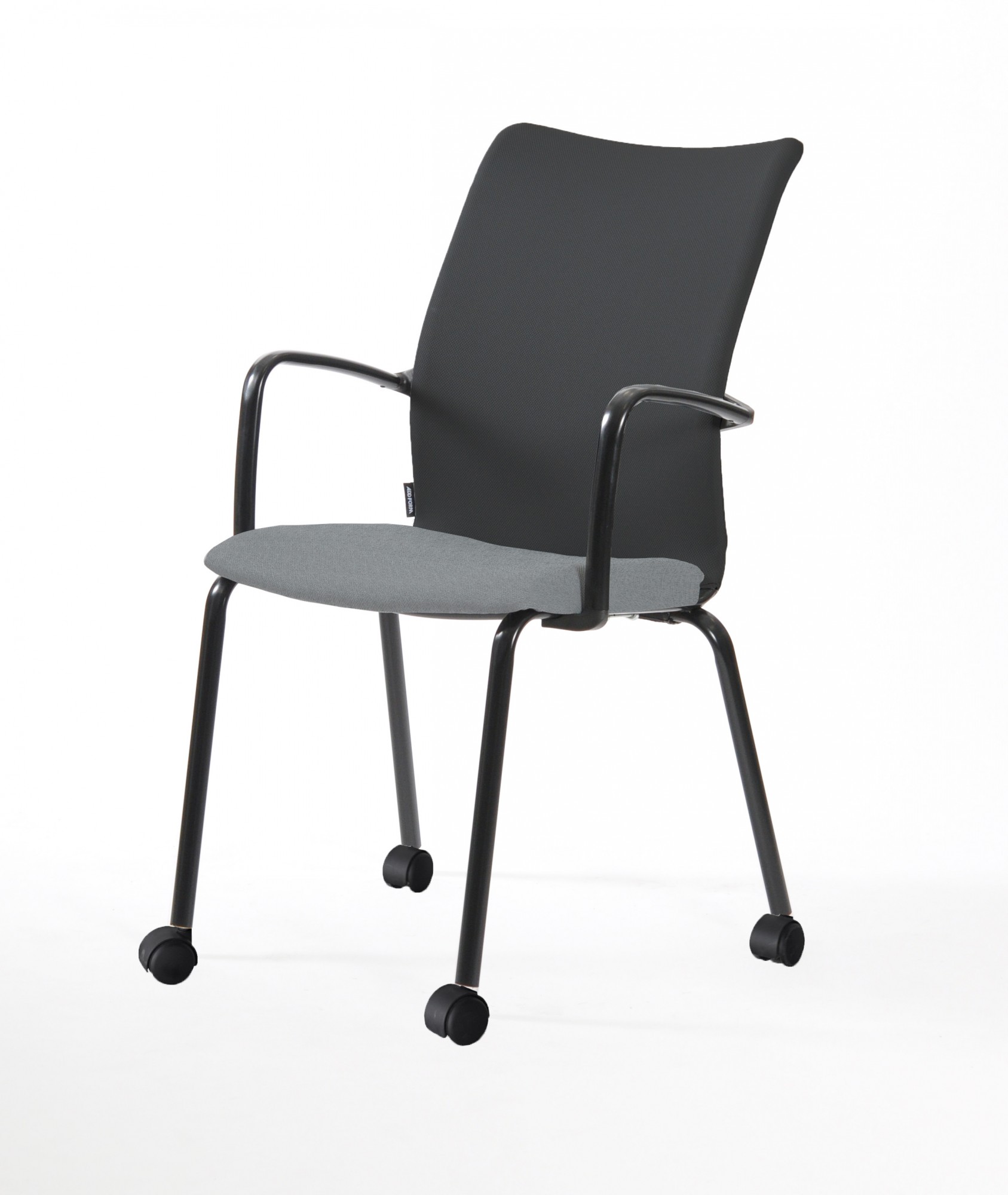 Główna galeria - Krzesło konferencyjne SEDNA Nowy Styl - Majencia Szare na Kółkach (7)