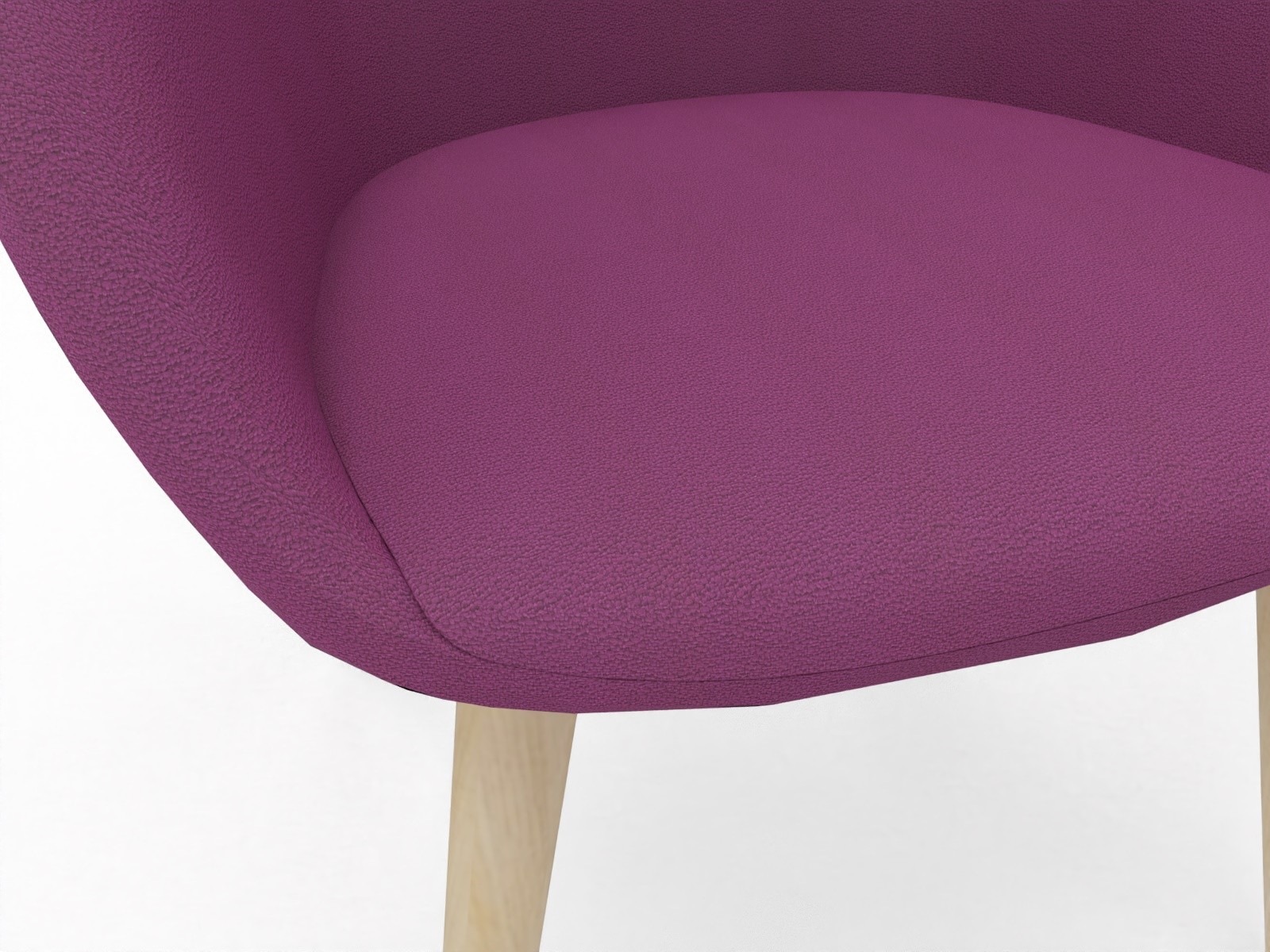 Główna galeria - Krzesło kubełkowe ENEKA firmy SOKOA - Różowe (4)