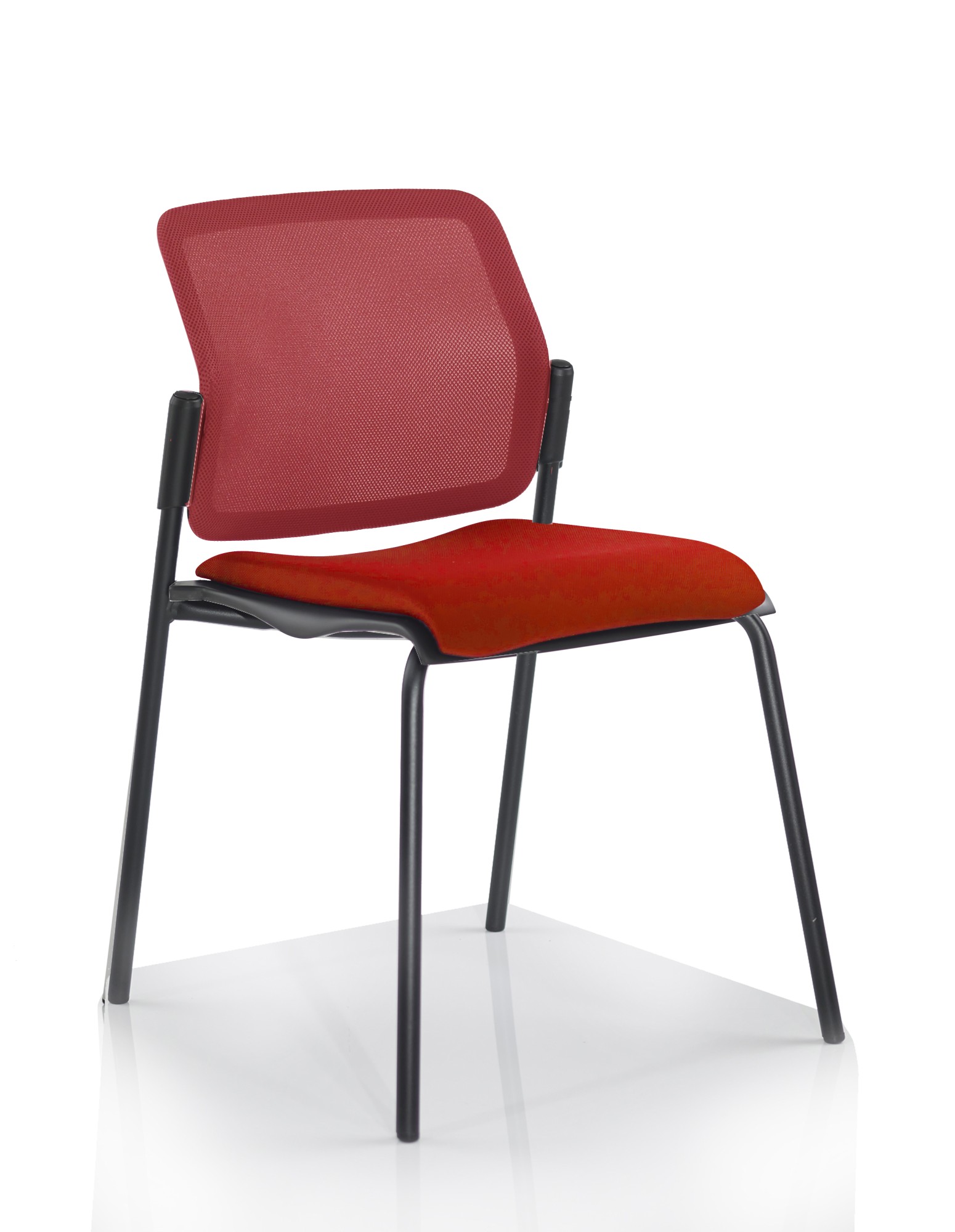Główna galeria - Krzesło konferencyjne WIKIDO Nowy Styl - Majencia Czerwone (3)
