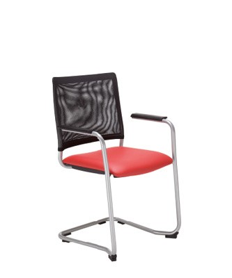 Główna galeria - Krzesło konferencyjne INTRATA V-32-CFBL-ARM (2)