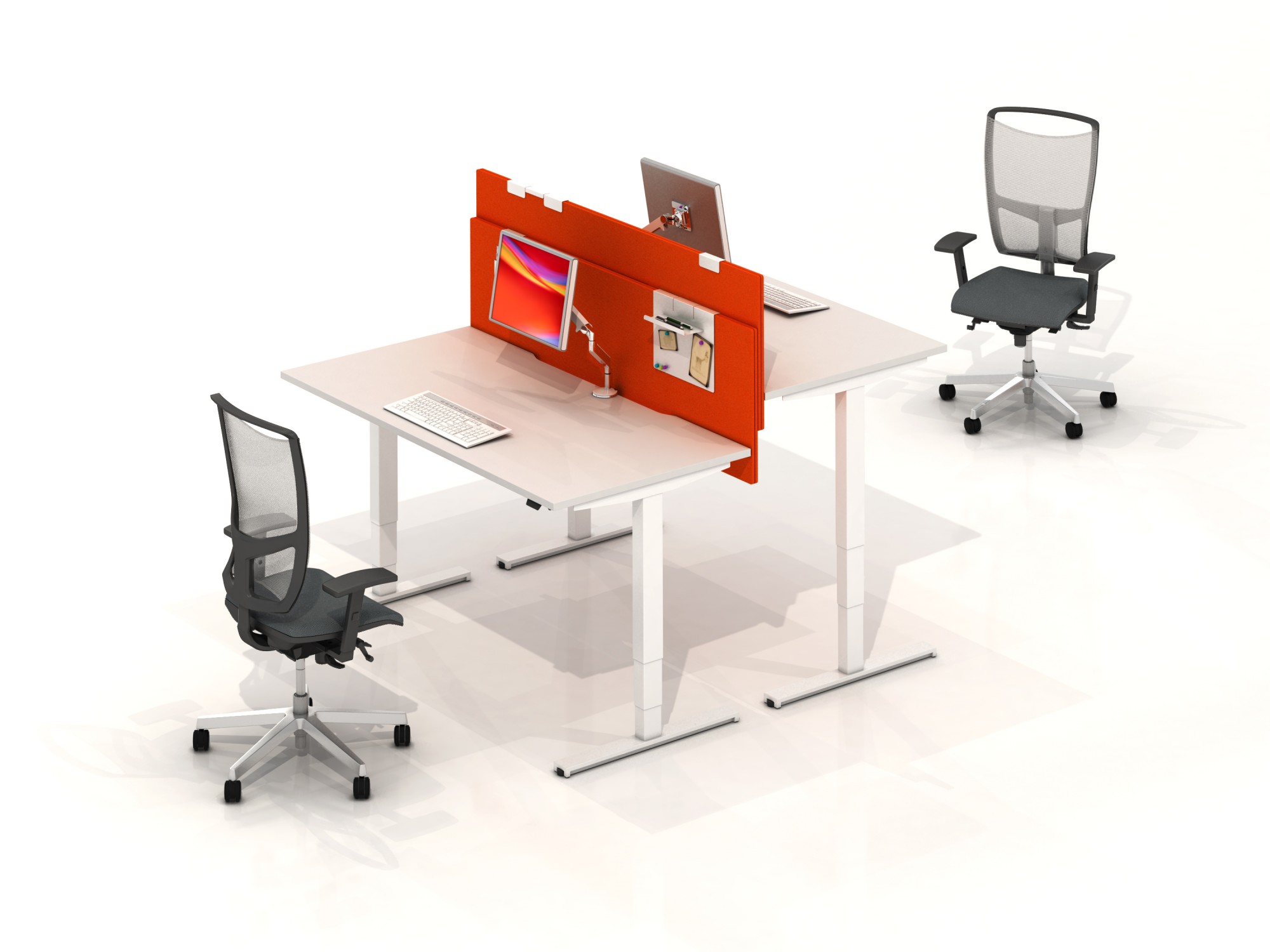 Główna galeria - Krzesło Obrotowe For All Nowy Styl - Majencia, Niebieskie, Oparcie siatka (2)