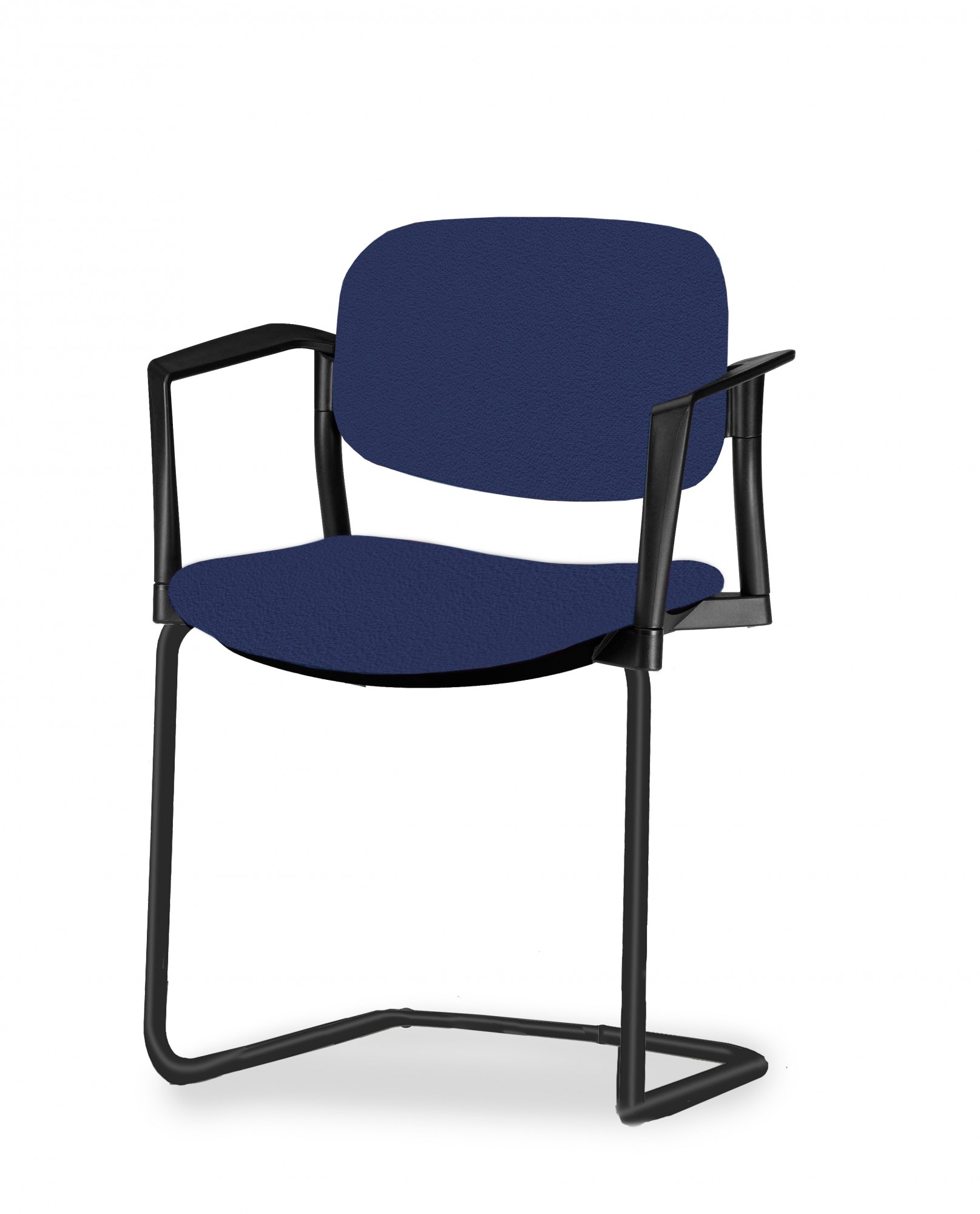 Główna galeria - Krzesło konferencyjne NEROLI Nowy Styl - Majencia - Niebieskie, Podłokietniki (2)