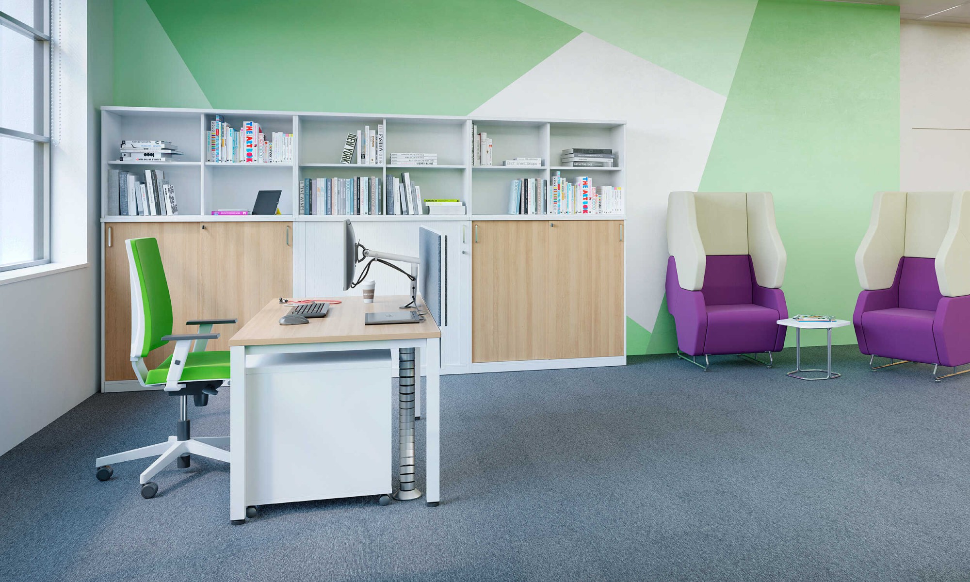 Główna galeria - Krzesło pracownicze Navigo Operative UPH Nowy Styl (4)