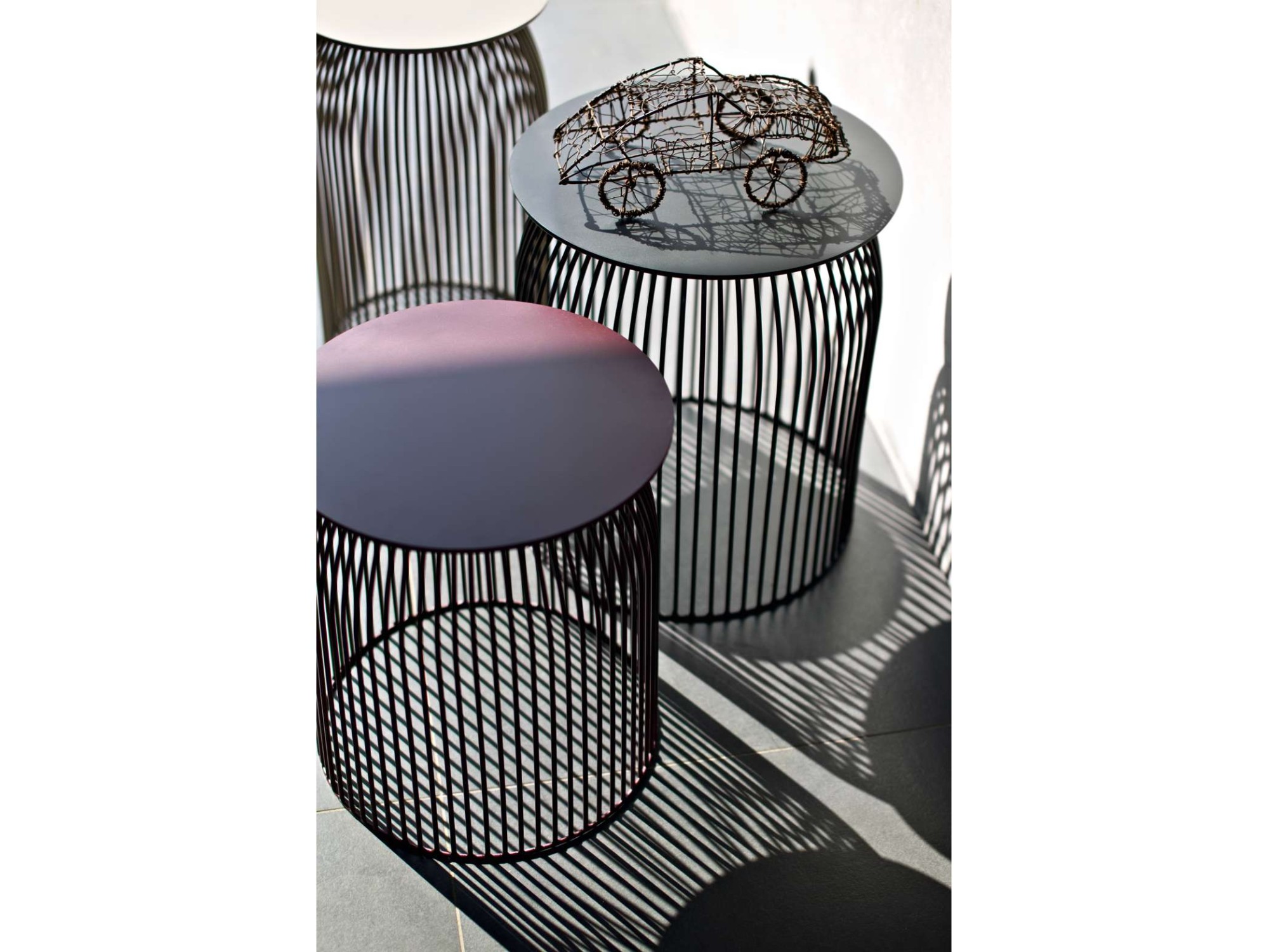 Stolik kawowy TURI TURI firmy LA CIVIDINA - cod.8772 kolor IVORY