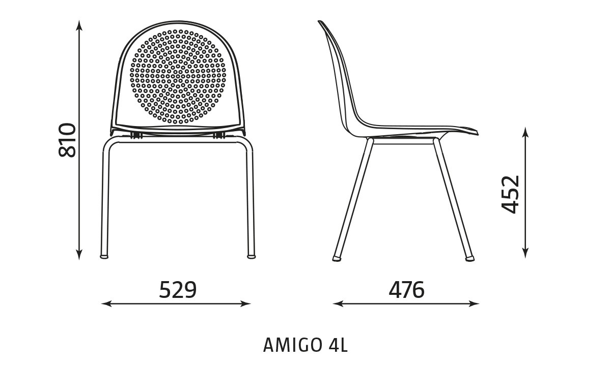 Główna galeria - Krzesło konferencyjne AMIGO 4L (3)