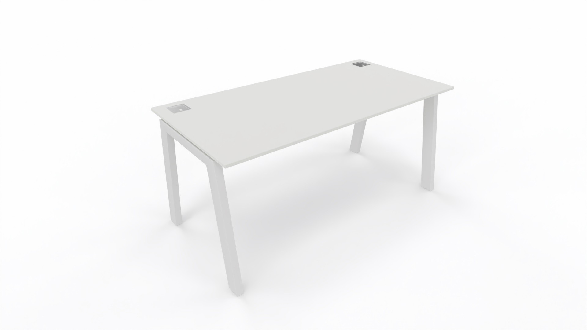 Biurko Conecto 1600x800 Białe firmy Majencia-Nowy Styl