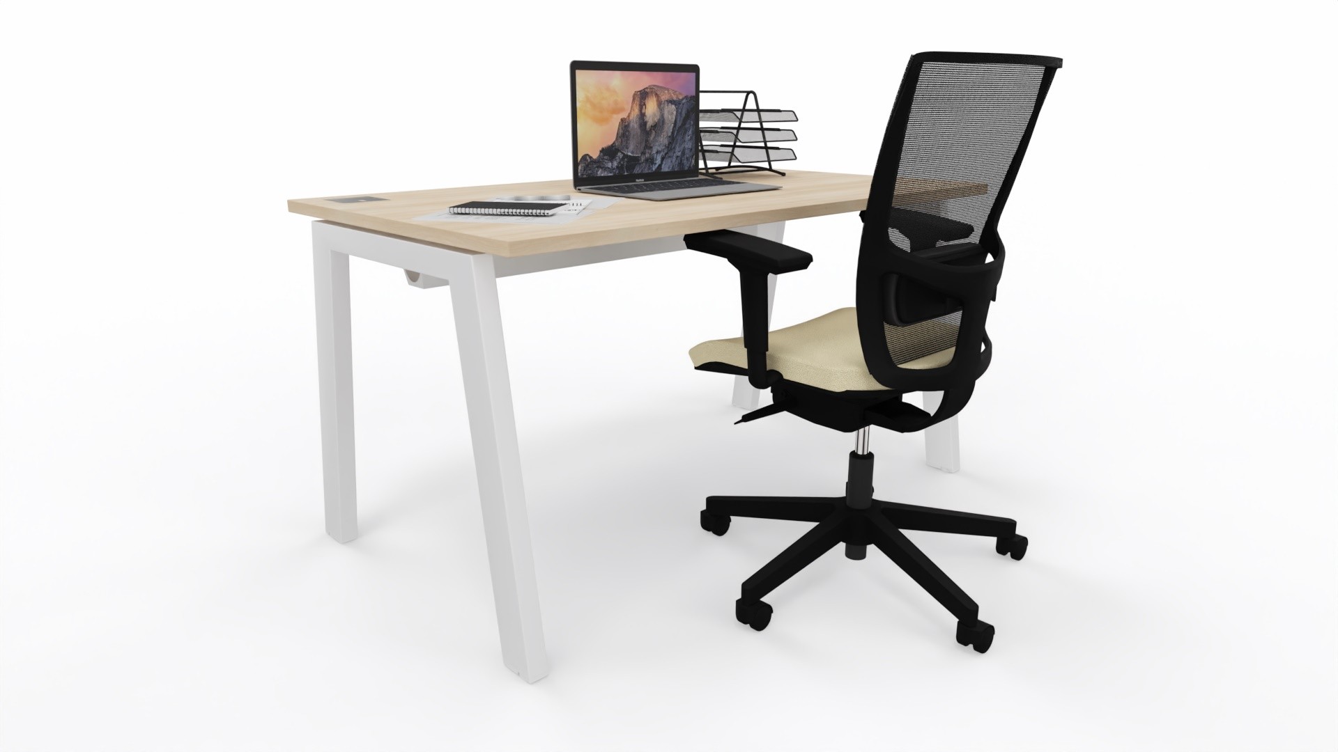 Główna galeria - Biurko Conecto firmy Majencia-Nowy Styl 1400x800 Akacja Lakeland (3)