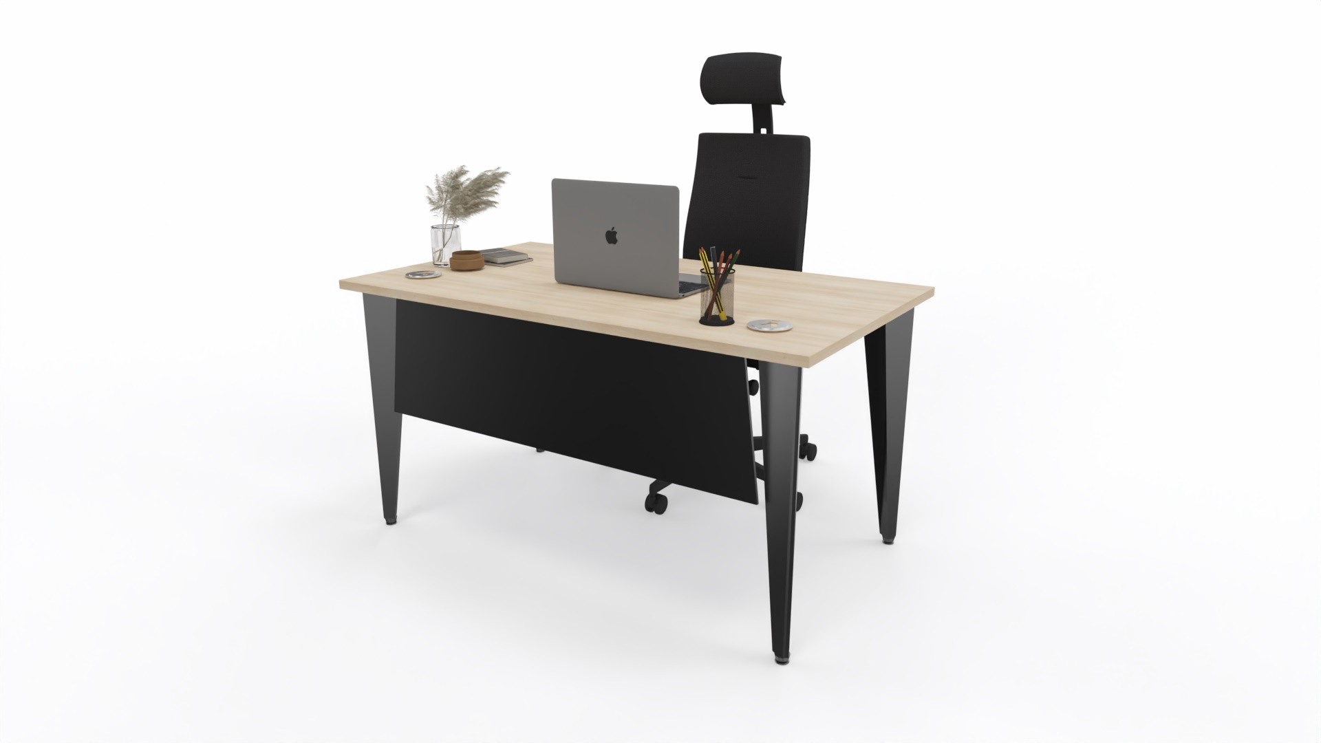 Główna galeria - Biurko podwójne Origami z ekranem firmy Majencia-Nowy Styl 1600x1600 WORKBENCH (3)