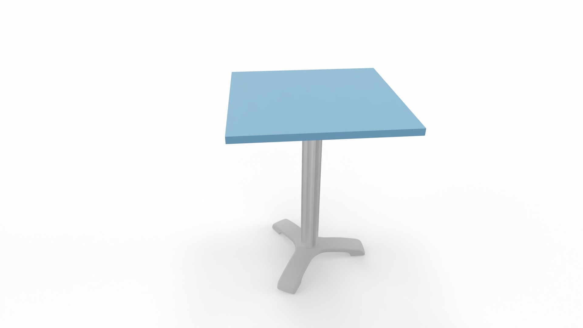 Główna galeria - Stolik kawiarniany GABER TKITT 60x60 - Niebieski (3)