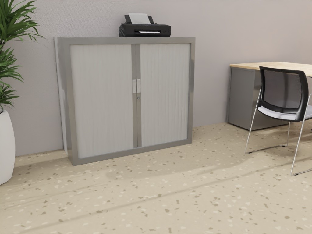 Główna galeria - Szafa metalowa żaluzjowa firmy Majencia-Nowy STYL Basycs 1020x1200 mm - Kolor Srebno-Szary (6)