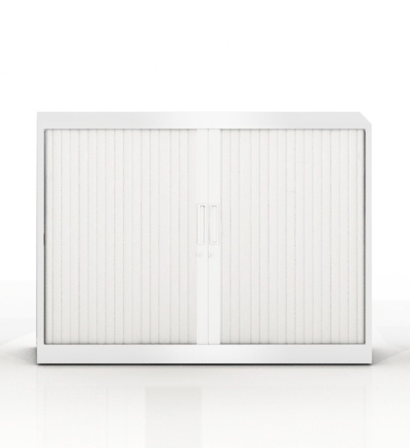 Szafa metalowa żaluzjowa firmy Majencia-Nowy Styl Basycs 1020x1200 mm - Kolor Biały