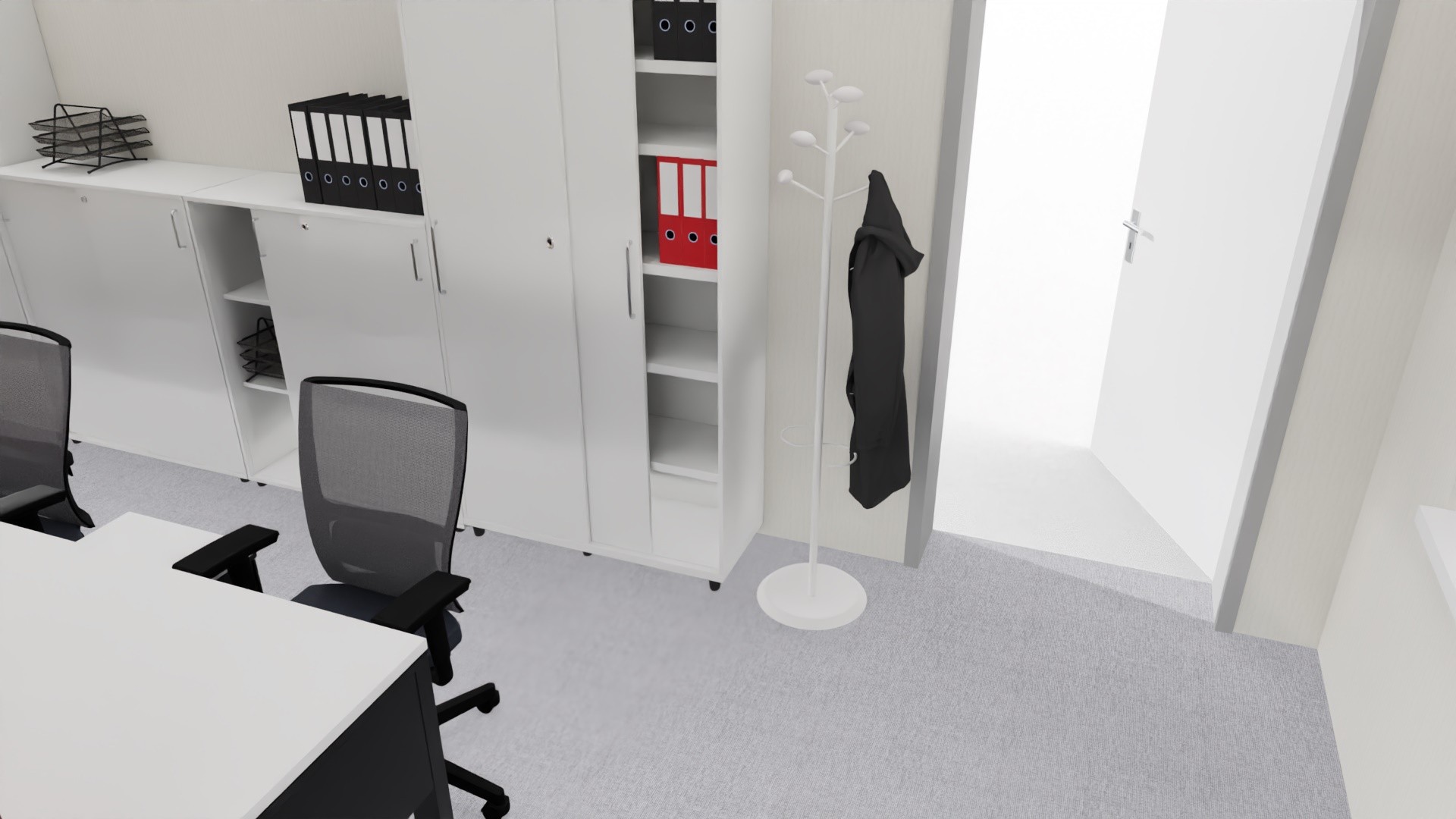 Główna galeria - Wieszak Aloes firmy MANADE - Biały (2)