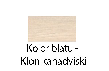 Główna galeria - Kontenerek mobilny, metalowy Klea 333 szary błyszczący z ozdobnym blatem (2)