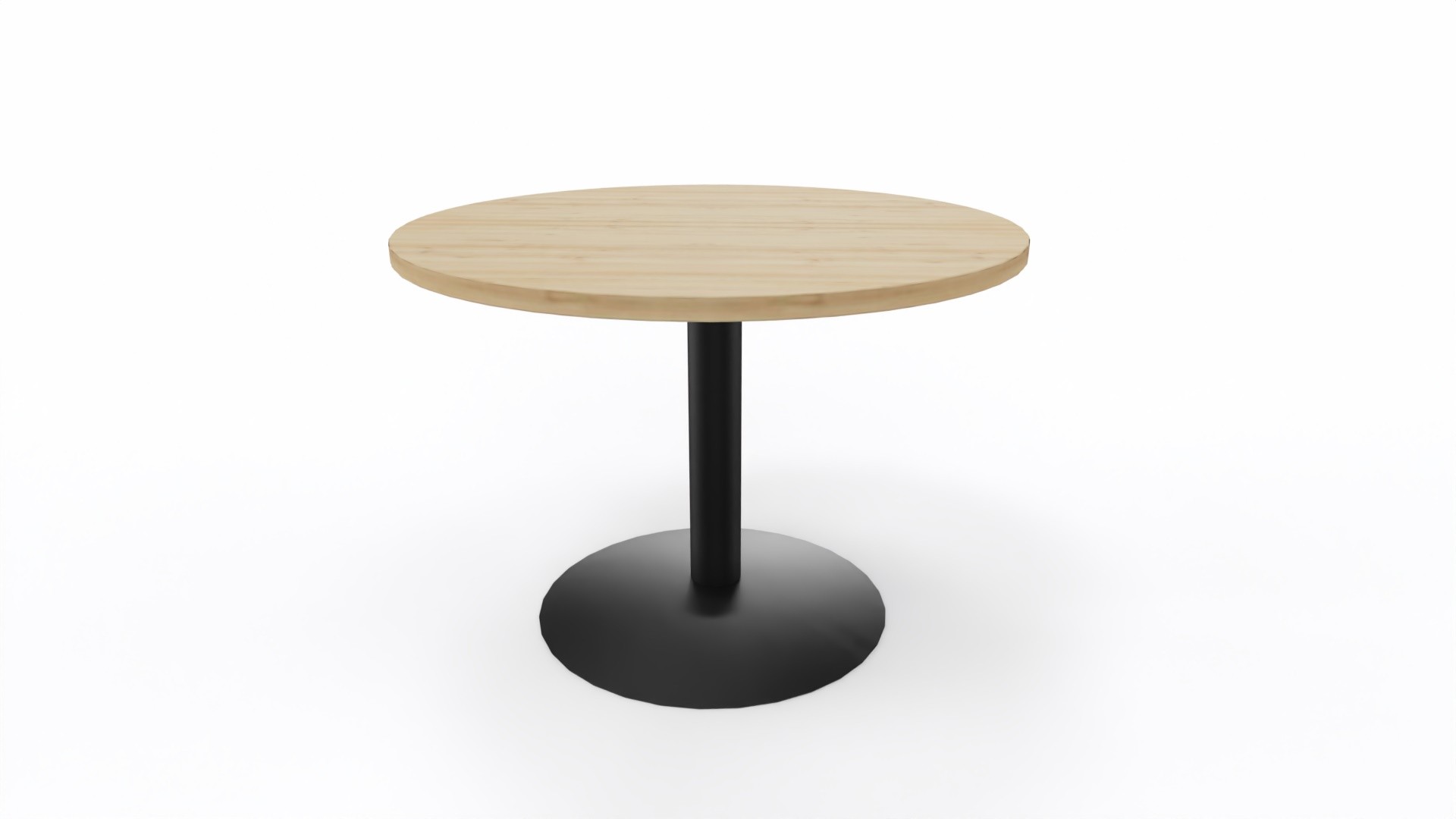 Stolik kawiarniany Okrągły 90cm firmy Majencia - Nowy Styl - Czarna Podstawa