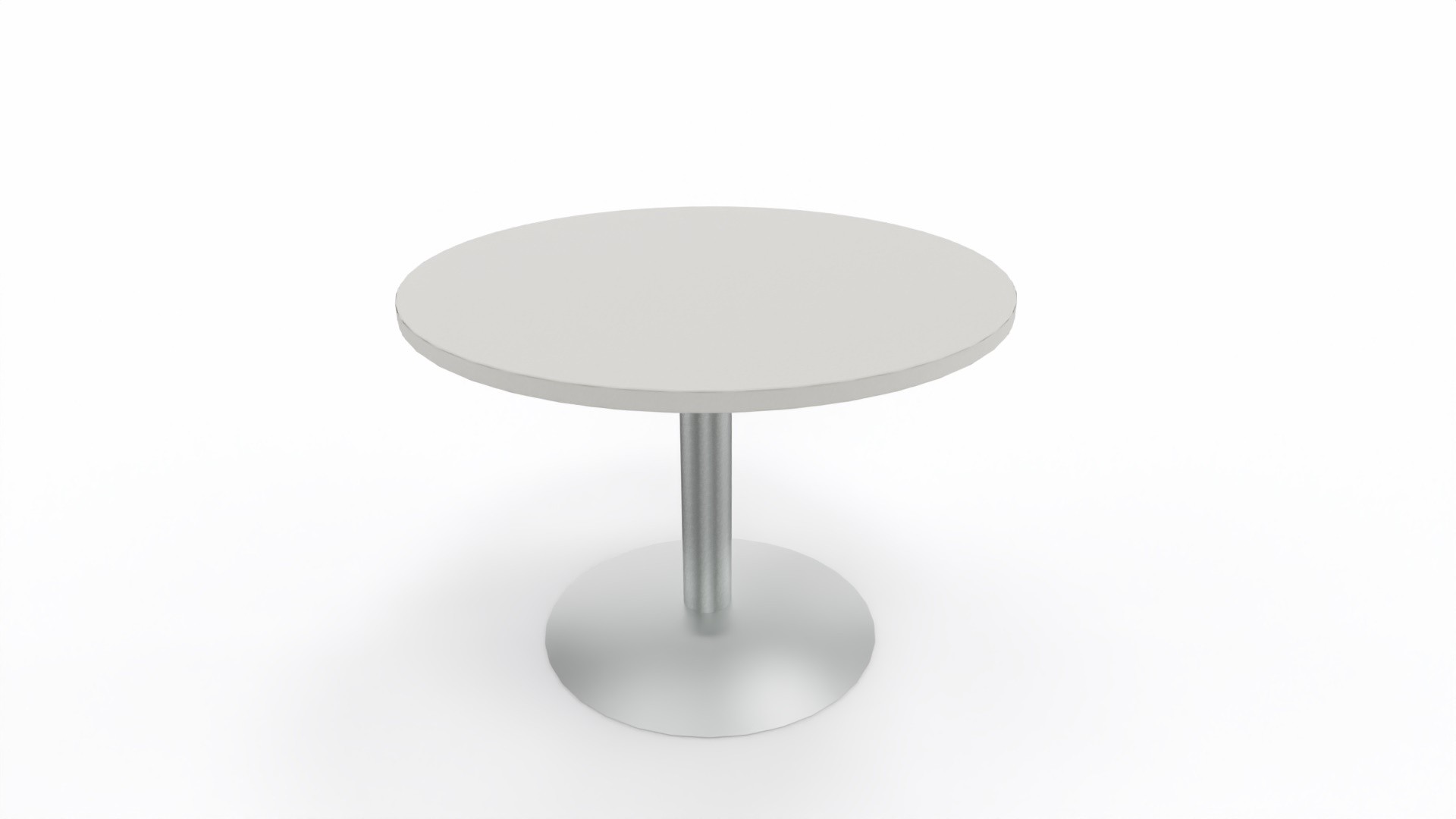 Główna galeria - Stolik kawiarniany Okrągły 110cm firmy Majencia - Szara Błyszcząca Podstawa (2)