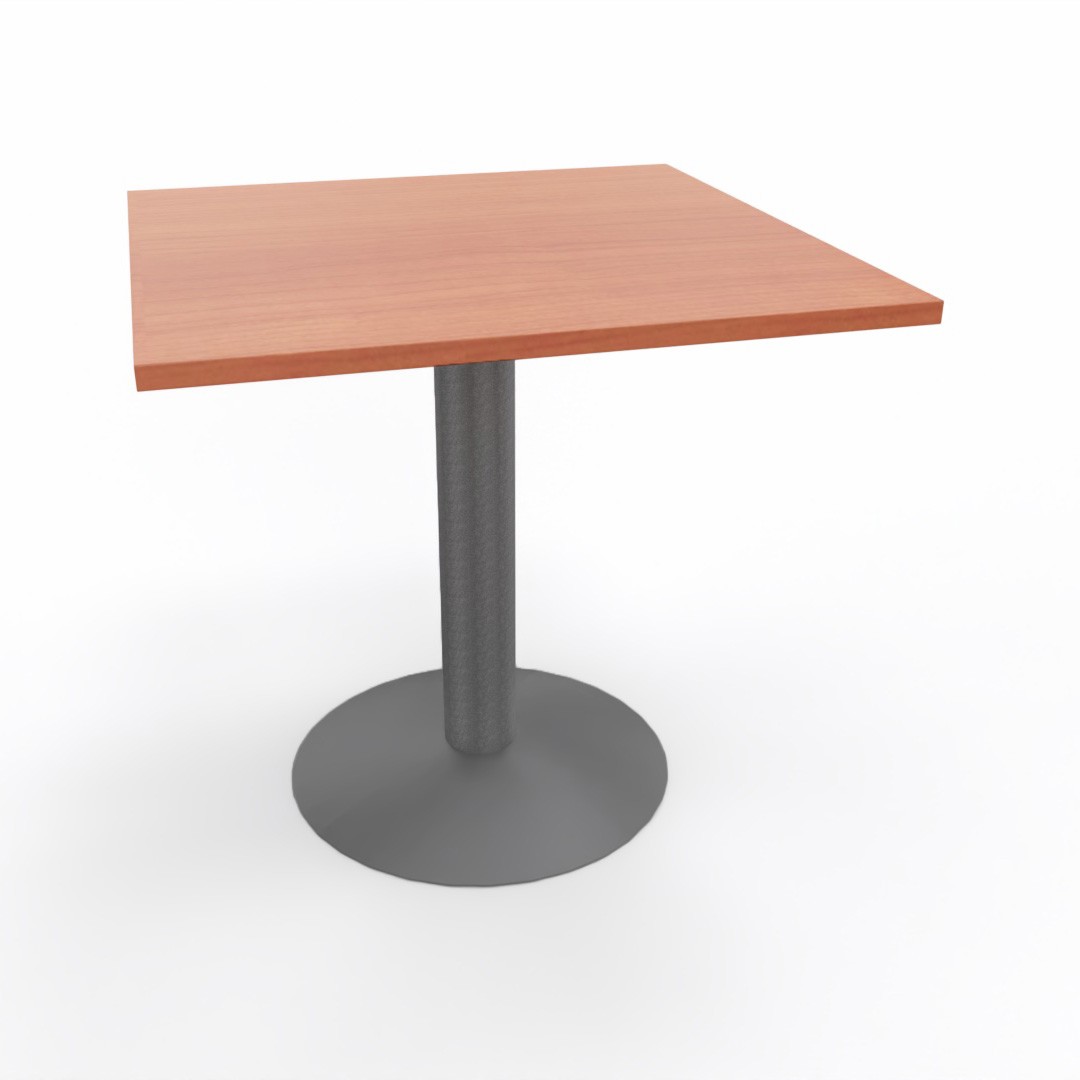 Główna galeria - Stolik kawiarniany Kwadratowy 80x80 cm firmy Majencia - ciemnoszary mat Podstawa (2)