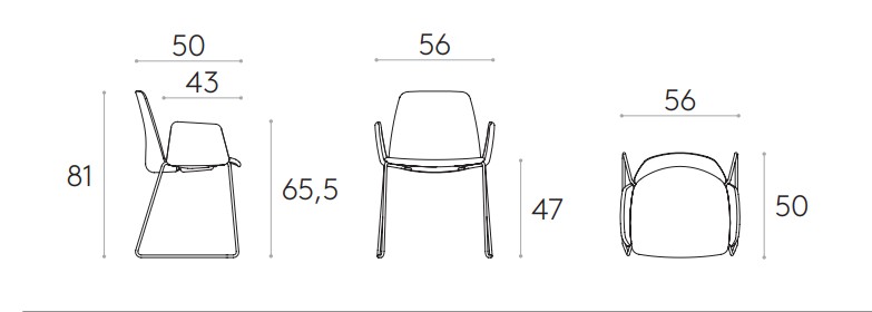 Główna galeria - Krzesło konferencyjne, kawiarniane UNNIA TAPIZ firmy INCLASS (3)