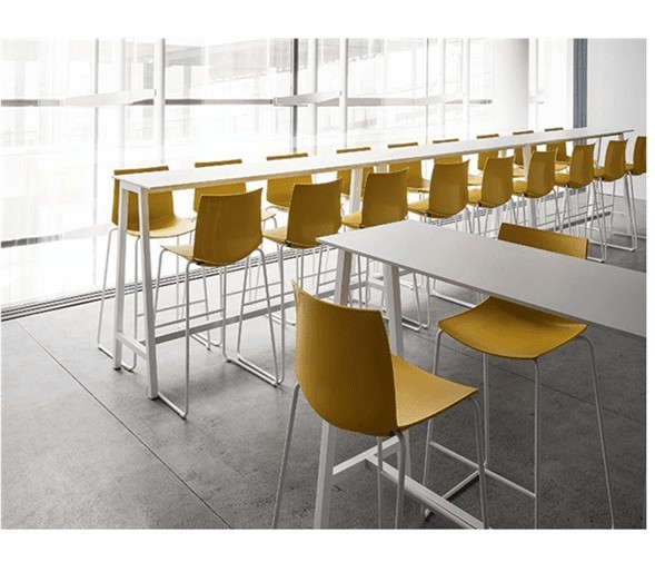 Główna galeria - Krzesło barowe / HOKER KANVAS ST-H76 firmy GABER (3)