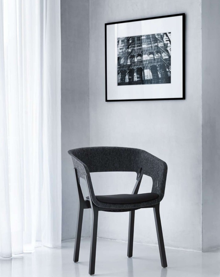 Główna galeria - Krzesło kawiarniane, jadalniane NJORD firmy KUSCH CO (5)